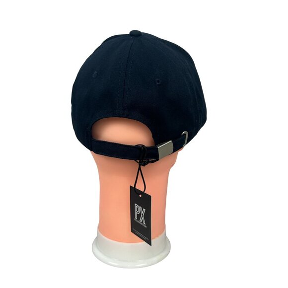 PX Clothing Navy Blue Adjustable Baseball Cap 8CP9020M NWT - Picture 4 of 8